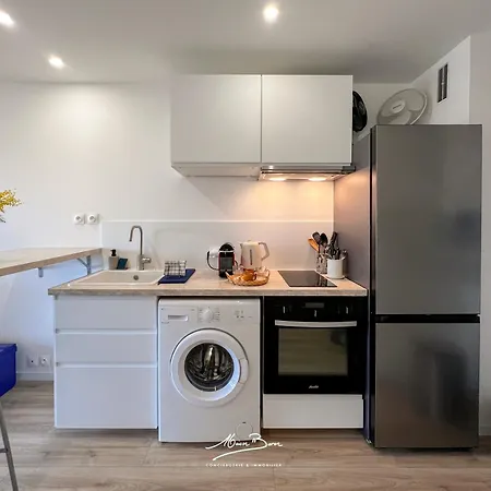 Lumineux 4 Couchages Avec Terrasse A 500m De La Plage, Parking Gratuit Six-Fours-les-Plages