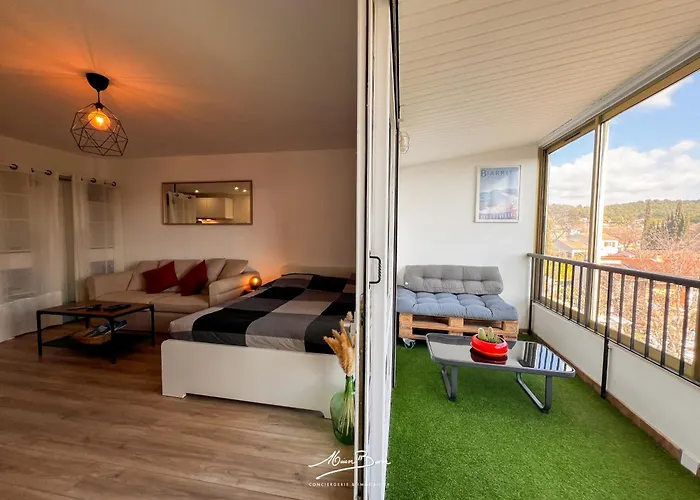 Appartement Lumineux 4 Couchages Avec Terrasse à 500m De La Plage, Parking Gratuit