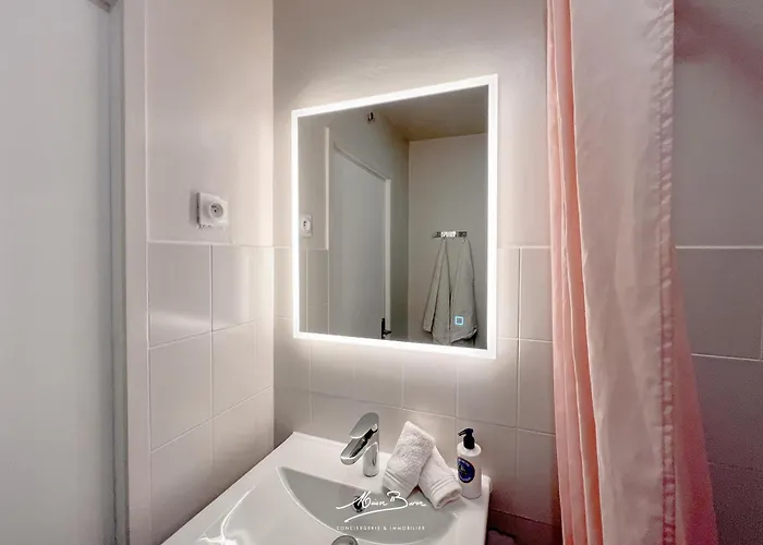 Appartement Lumineux 4 Couchages Avec Terrasse à 500m De La Plage, Parking Gratuit