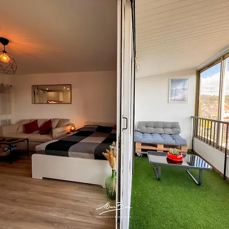 アパート Lumineux 4 Couchages Avec Terrasse A 500m De La Plage, Parking Gratuit