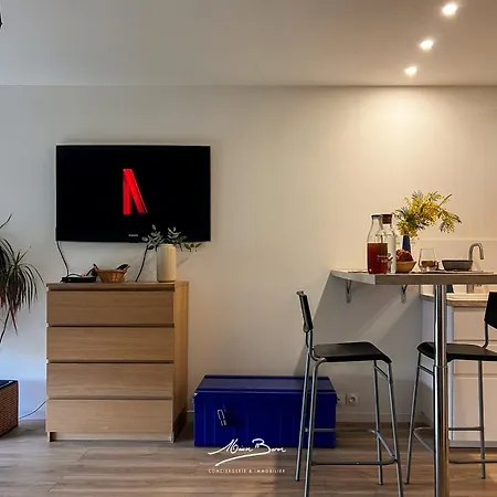 Lumineux 4 Couchages Avec Terrasse A 500m De La Plage, Parking Gratuit *