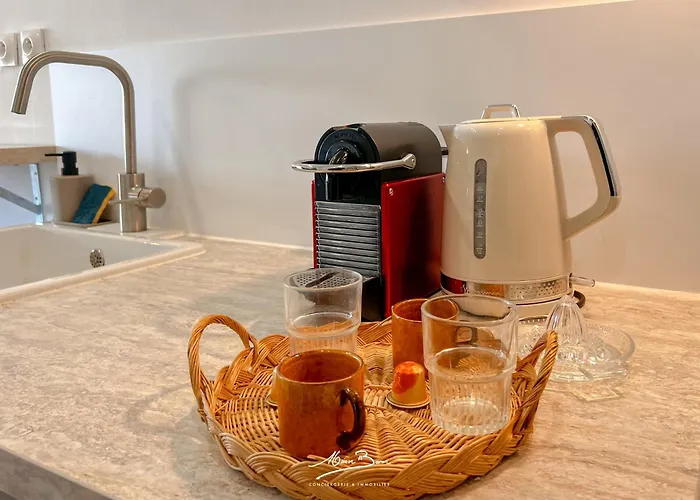 Lumineux 4 Couchages Avec Terrasse A 500m De La Plage, Parking Gratuit Apartman Six-Fours-les-Plages